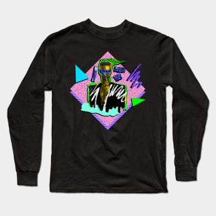 GRACE JONES 80S RETRO STYLE Long Sleeve T-Shirt